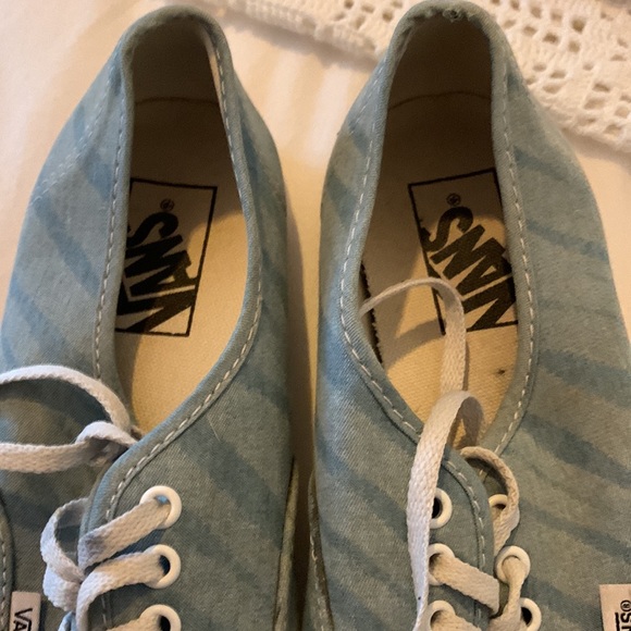 Denim tiger print Vans sneakers size 8 - Picture 3 of 6